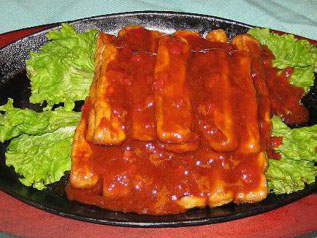 黃山特色美食-虎皮毛豆腐-黃山旅行社