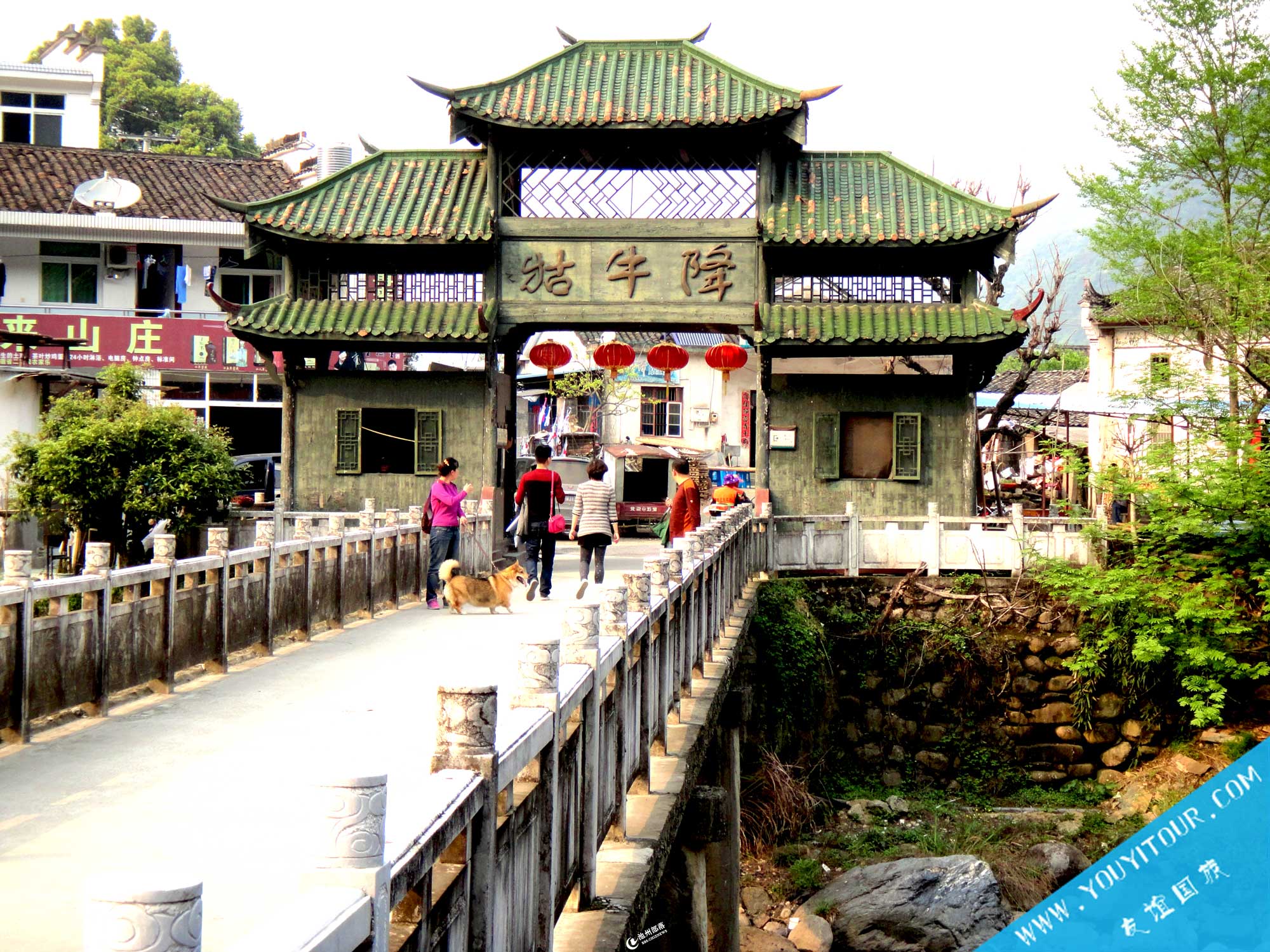 牯牛降一日游景點(diǎn)圖示