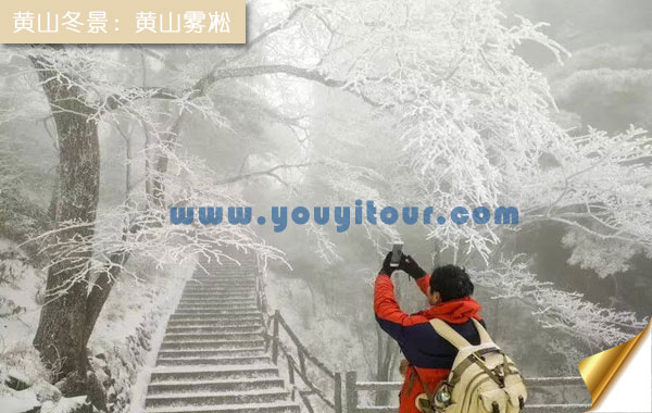 冬天去黃山旅游好嗎？看黃山霧凇