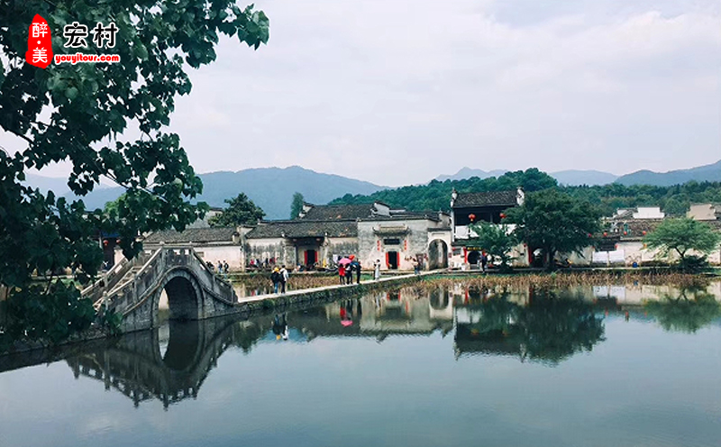 黃山西遞宏村三日游景點(diǎn)：宏村圖示