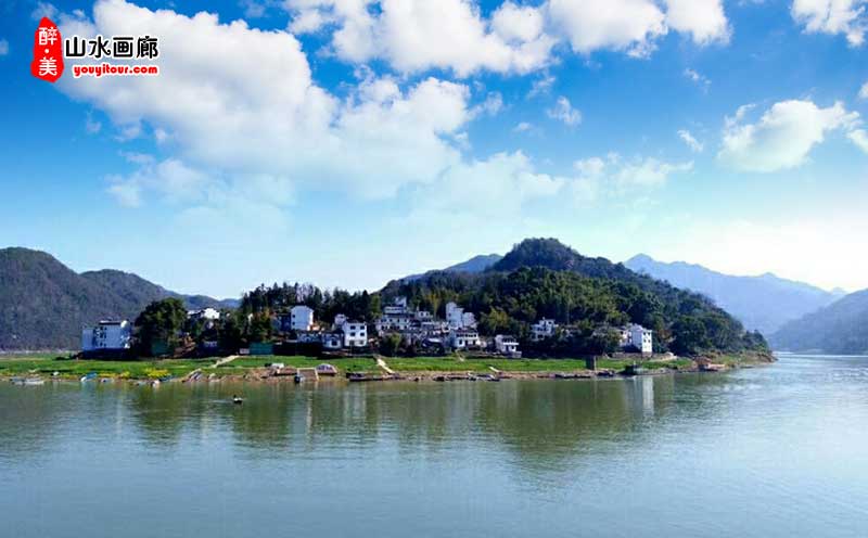黃山一日游景點：新安江山水畫廊