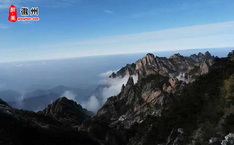 黃山三日游景點：黃山風景區(qū)圖示