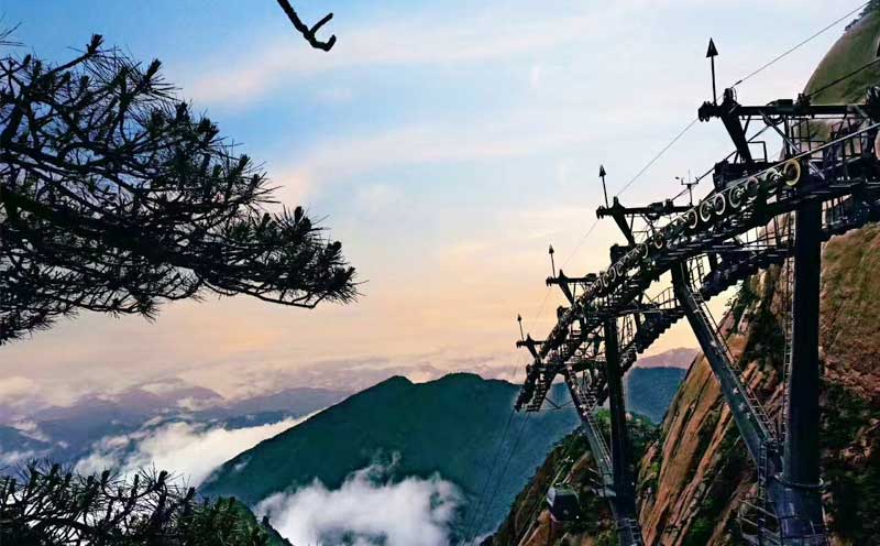 黃山索道 圖示