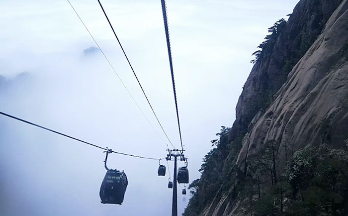黃山索道 圖二