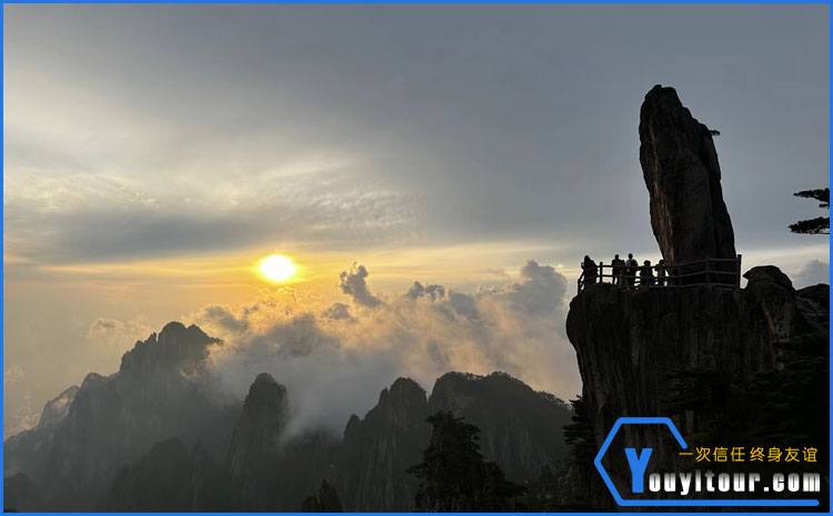 黃山風景區(qū)-飛來石 圖示