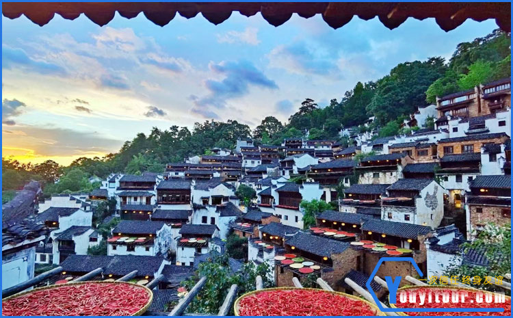 婺源篁嶺-曬秋 圖示